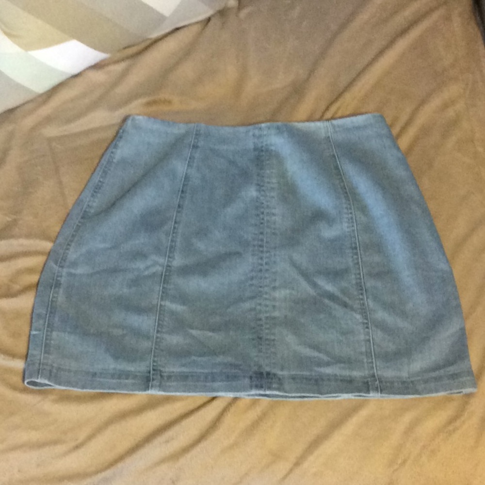 Honey belle Jean skirt